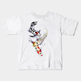 Koi Pond Kids T-Shirt